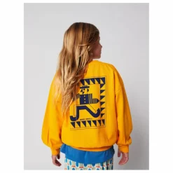 Sweat Pinceau Coton Bio | Jaune