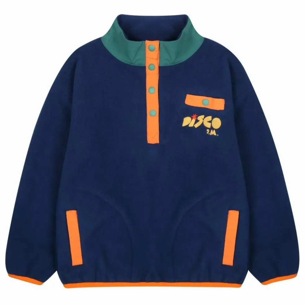 Sweat Polaire Roller Disco | Bleu marine