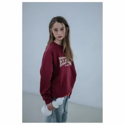 Sweat Raglan Coton Bio | Bordeaux