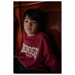 Sweat Raglan Coton Bio | Bordeaux