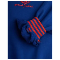 Sweat Rayé Coton Bio | Bleu roi