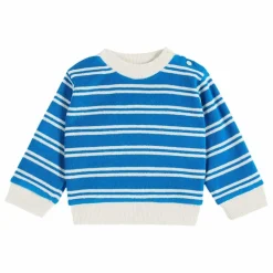Sweat Rayure | Bleu
