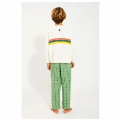 Sweat Rayure Eponge Bio | Ecru