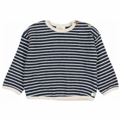 Sweat Rayures Soft | Bleu marine