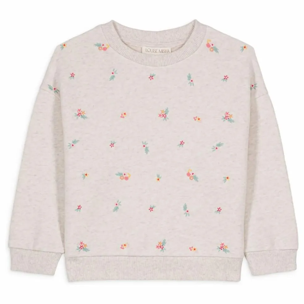 Sweat Rosalia Coton Bio | Beige chiné