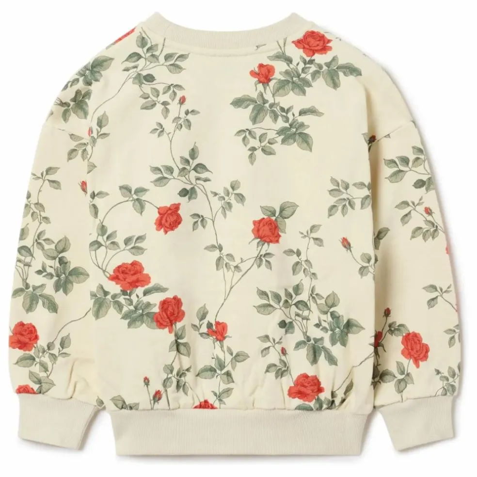 Sweat Roses Coton Bio | Ecru