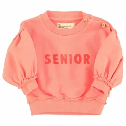 Sweat Senior Coton Bio | Rose pêche