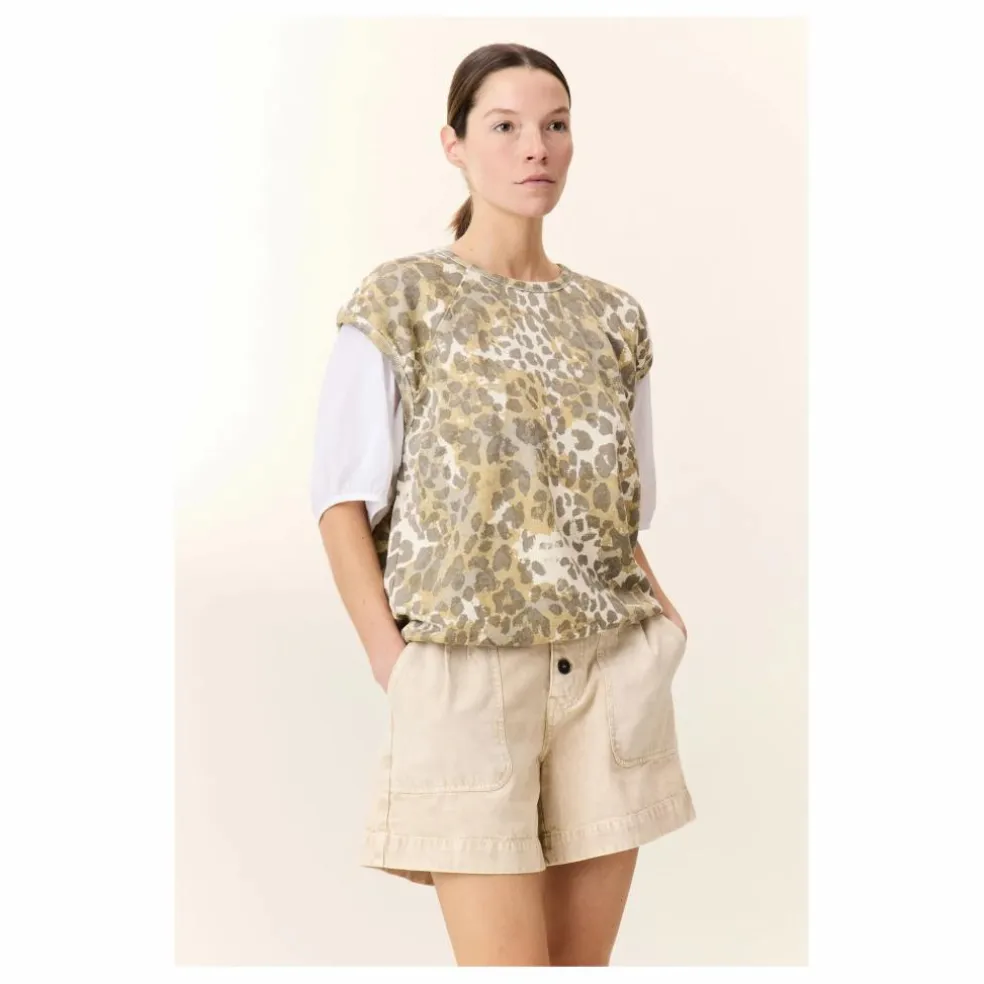 Sweat Sirop Faded Coton Bio | Beige