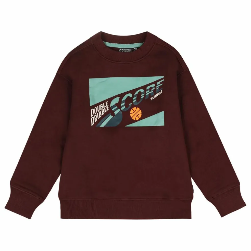 Sweat Slam Dunk Coton Bio | Bordeaux