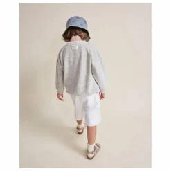 Sweat Terry Botonato | Gris chiné