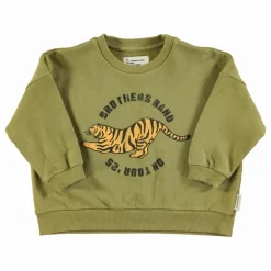 Sweat Tigre Coton Bio | Olive