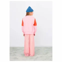 Sweat Tiny Colorblock Coton Bio | Rose