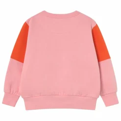 Sweat Tiny Colorblock Coton Bio | Rose