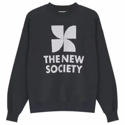 Sweat TNS Logo | Gris chiné foncé