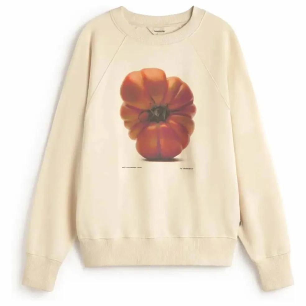 Sweat Tomaquet Bonnie Coton Bio | Blanc