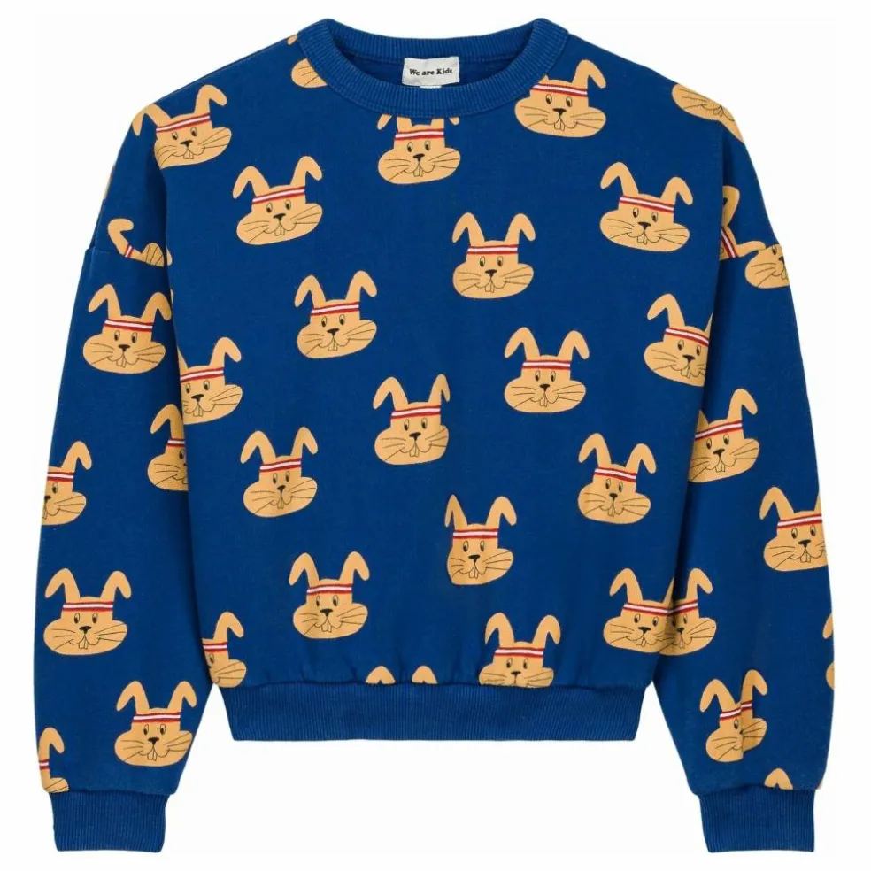 Sweat Tony Lapins Coton Bio | Bleu
