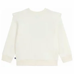 Sweat Volants Cœur | Ecru
