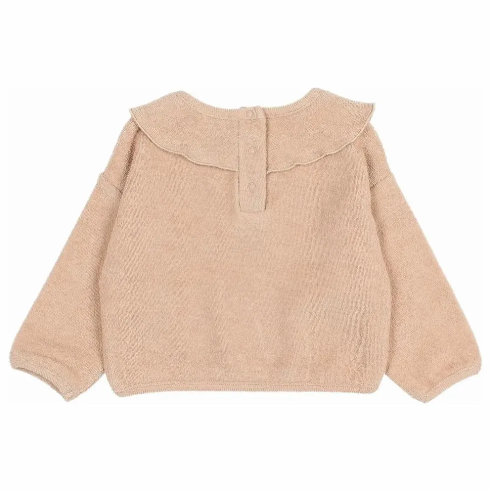 Sweat Volants Eponge Bio | Rose