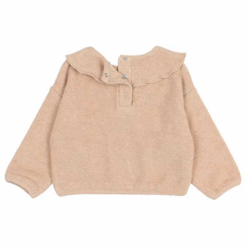 Sweat Volants Eponge Bio | Rose