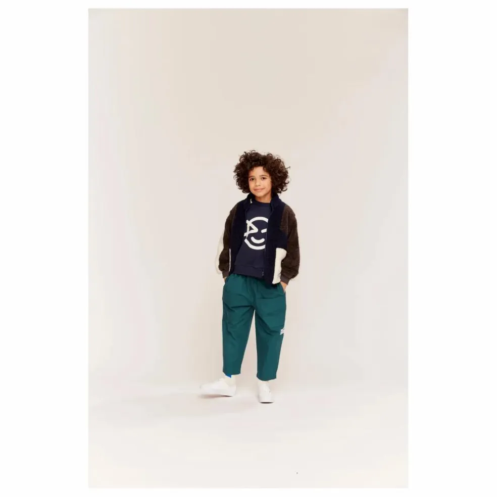 Sweat Wynk Panel Coton Bio | Bleu marine