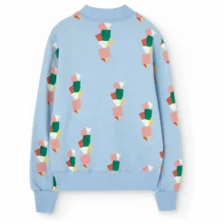 Sweat Zebra | Bleu ciel