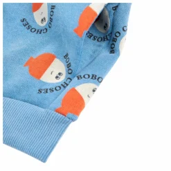Sweat Zippé Bobo Coton Bio | Bleu