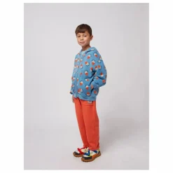 Sweat Zippé Bobo Coton Bio | Bleu