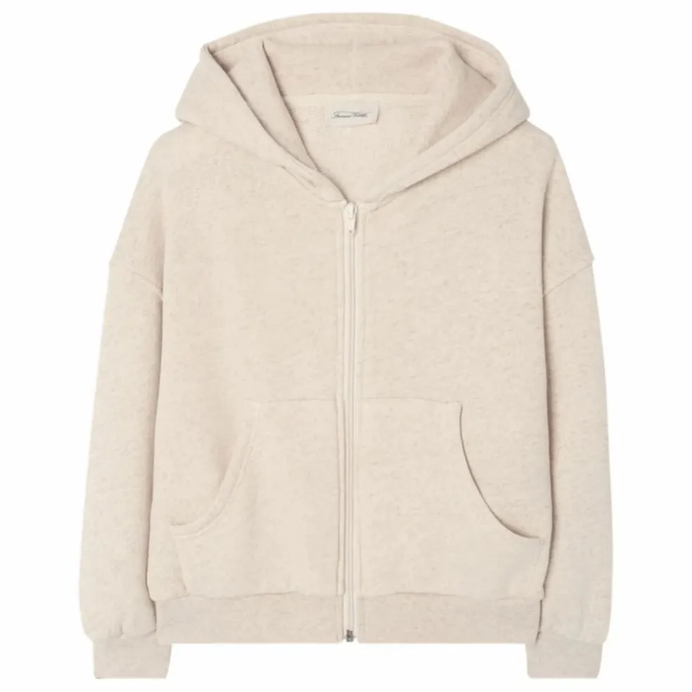 Sweat Zippé Itonay | Ecru chiné