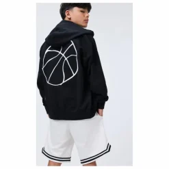 Sweat Zippé Marley Basketball | Noir