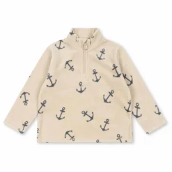 Sweat Zippé Polaire Tavi Arches Fibres Recyclées | Beige
