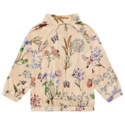Sweat Zippé The Farm Velours | Crème