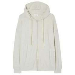 Sweat Zippé Ypawood | Gris chiné