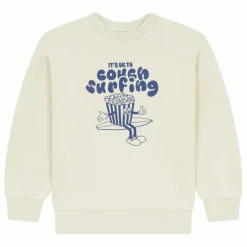 Sweatshirt col rond | Naturel
