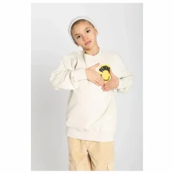 Sweatshirt col rond | Naturel