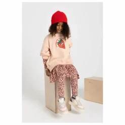 Sweatshirt col rond | Rose pâle