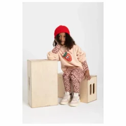 Sweatshirt col rond | Rose pâle