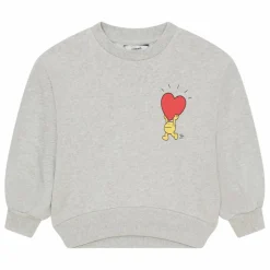 Sweatshirt col rond SHOBU | Gris chiné
