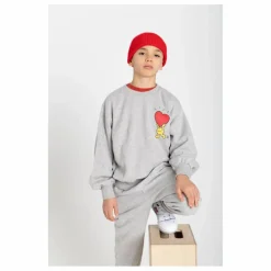 Sweatshirt col rond SHOBU | Gris chiné