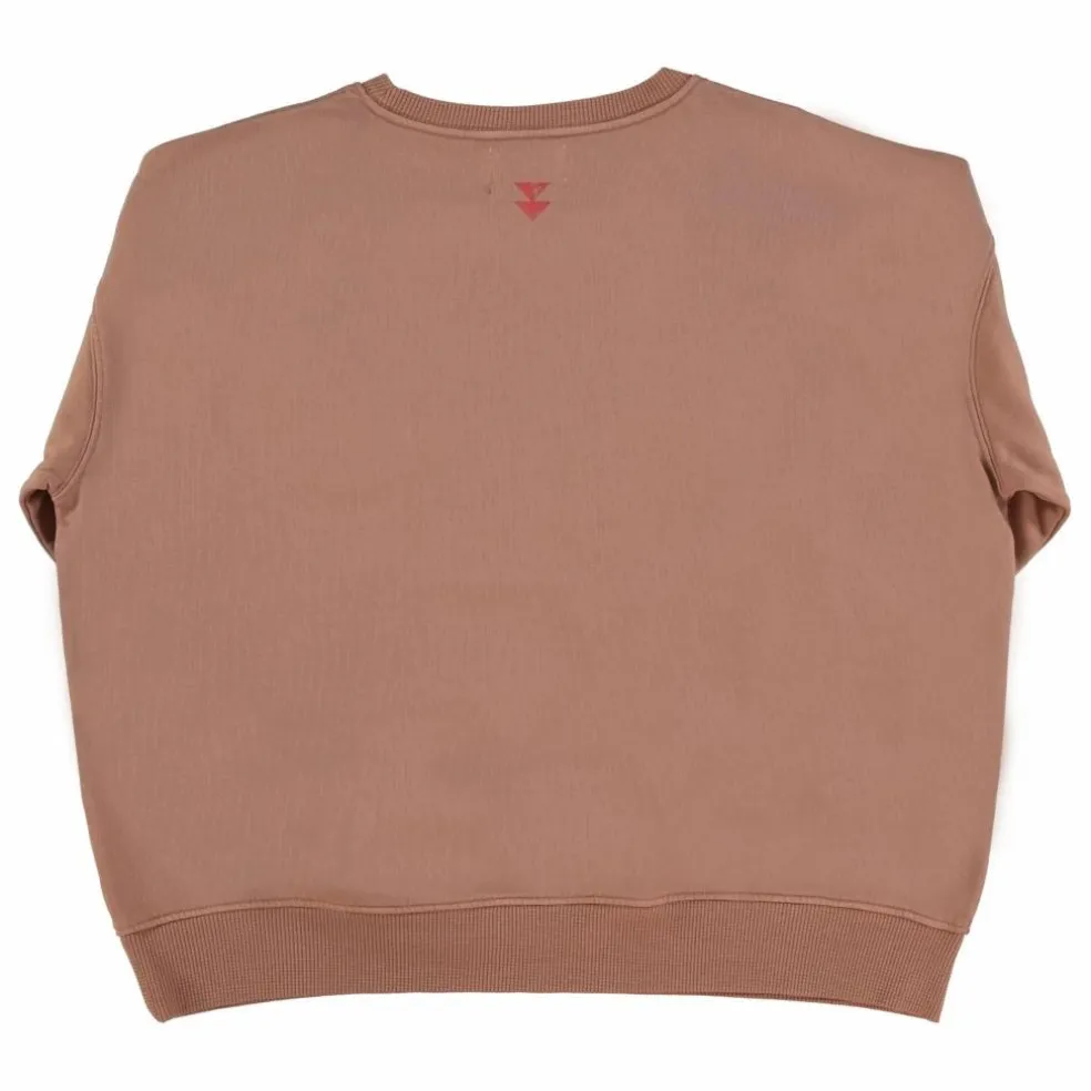 Sweatshirt Julie Coton Bio | Terracotta