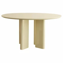 Table à diner ronde Joe | Crème