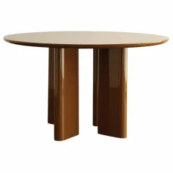 Table à diner ronde Joe | Caramel