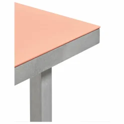 Table à dîner Alu, Muller Van Severen | Rose