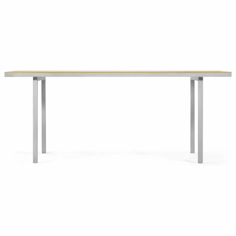 Table à dîner Alu, Muller Van Severen | Jaune