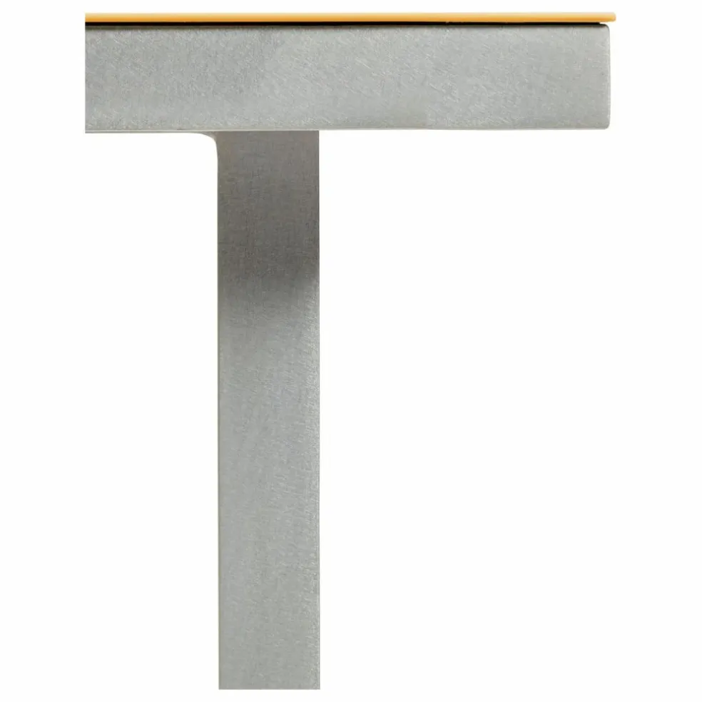 Table à dîner Alu, Muller Van Severen | Jaune