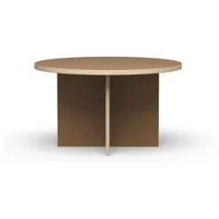 Table à dîner ronde | Marron