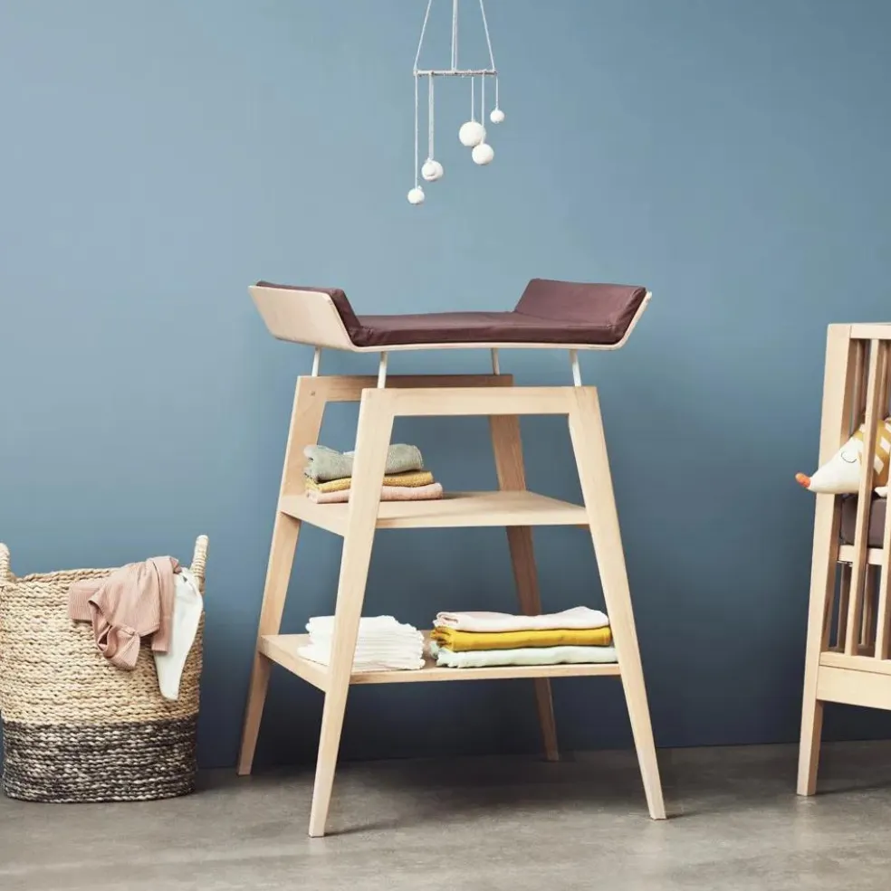 Table à langer et matelas Linéa | Chêne