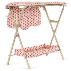 Table à langer pour poupée Rosier | Bleu