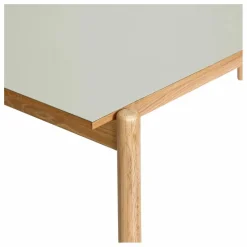 Table à manger en chêne Oblique | Gris clair