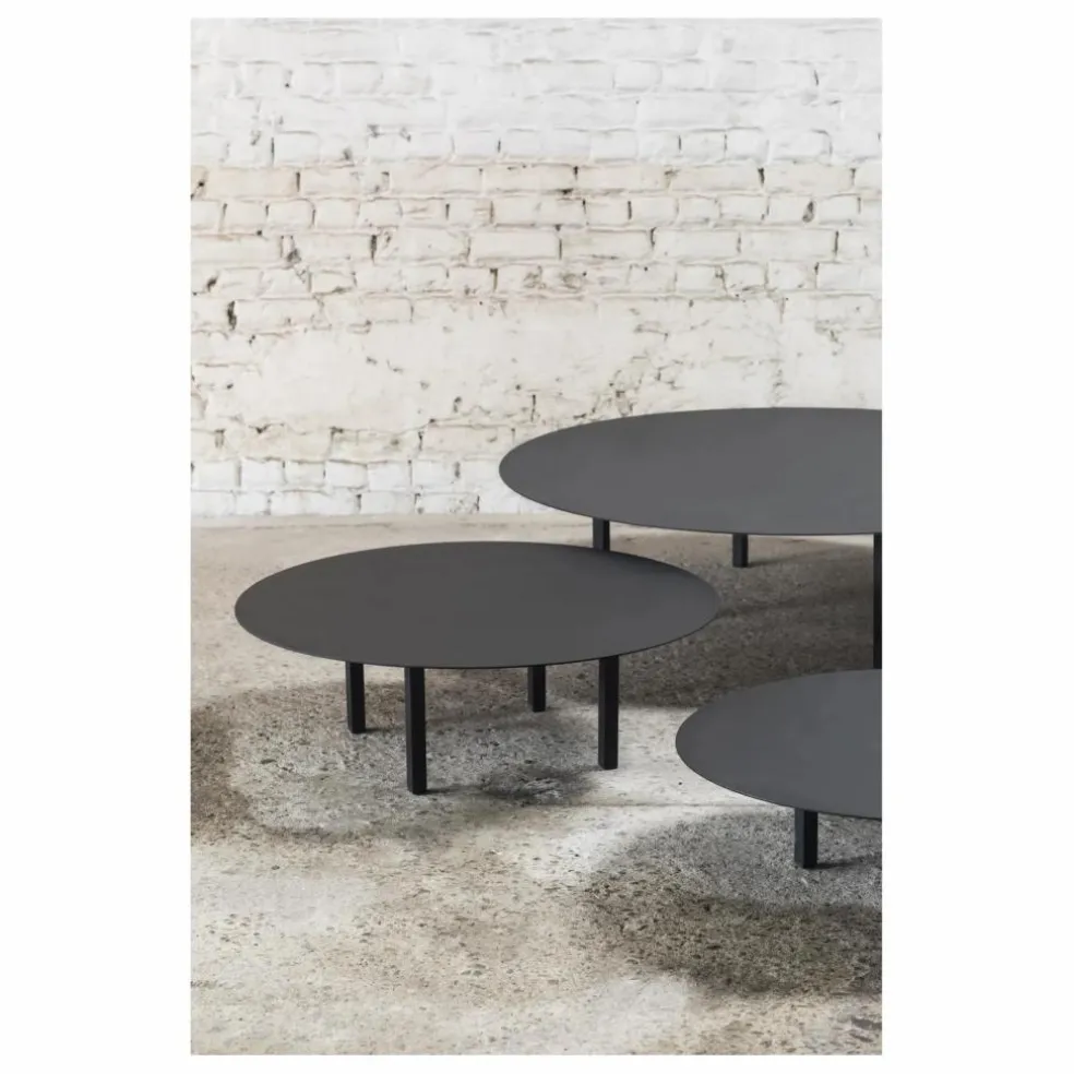 Table basse 01 en métal | Noir