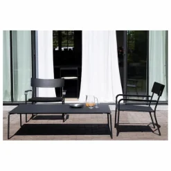 Table basse August outdoor | Noir